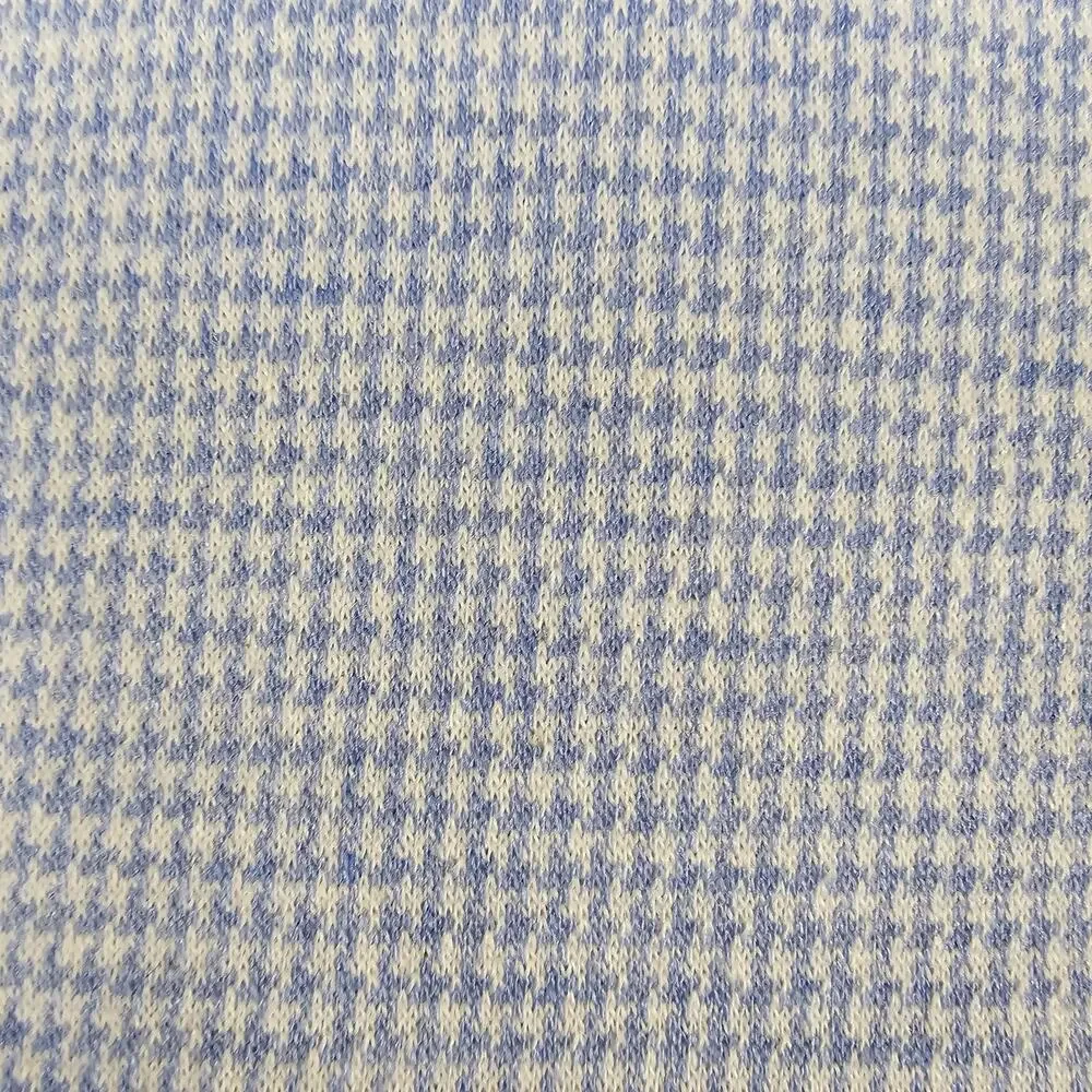 7 Diamonds Westport Blazer Jacket Men XXL Blue Houndstooth Unstructured Stretch